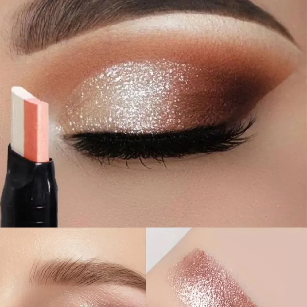 Waterproof 2 in 1 Eye Makeup Eye shadow Stick Pencil
